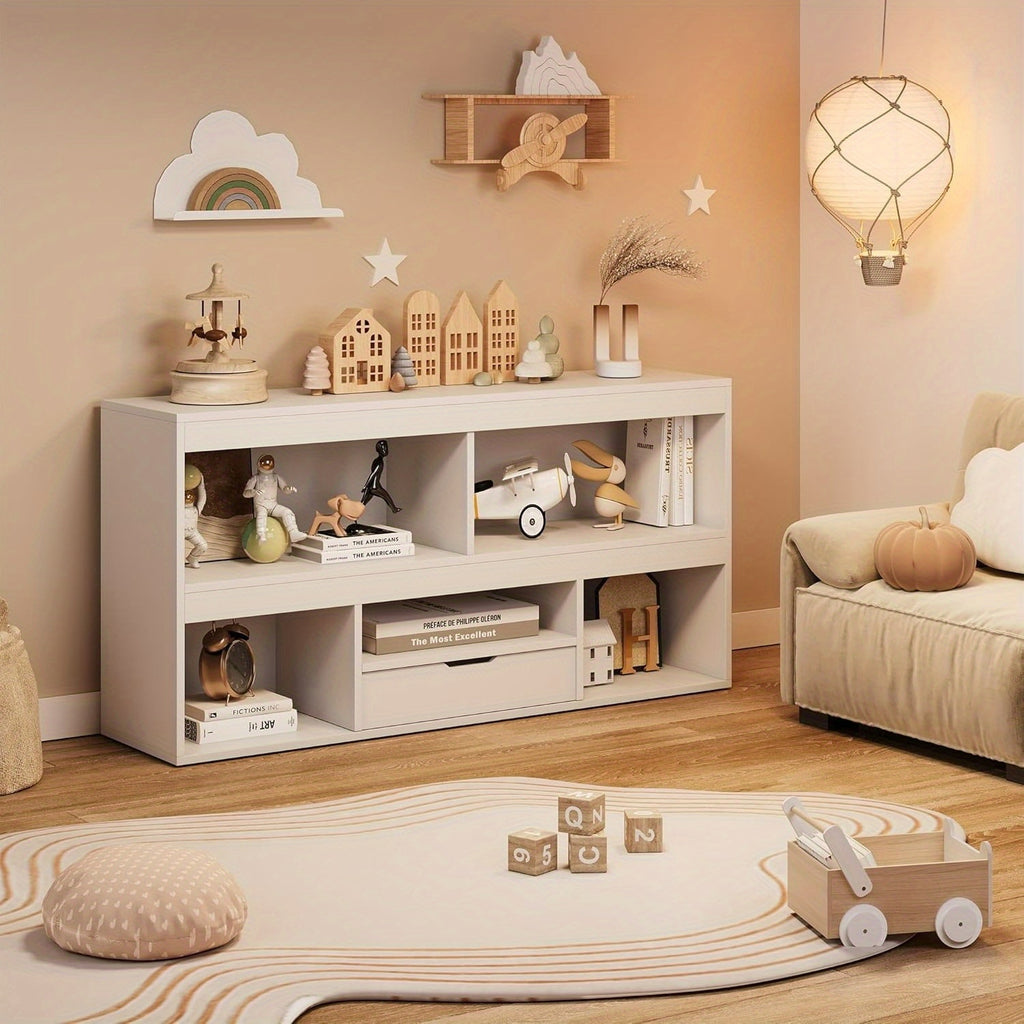 6-Cube Organizer And Storage Solution for, Versatile Bookshelf And Storage Bins, Storage Cabinet, Drawer Units for Educational Settings, Classrooms, And Play Areas