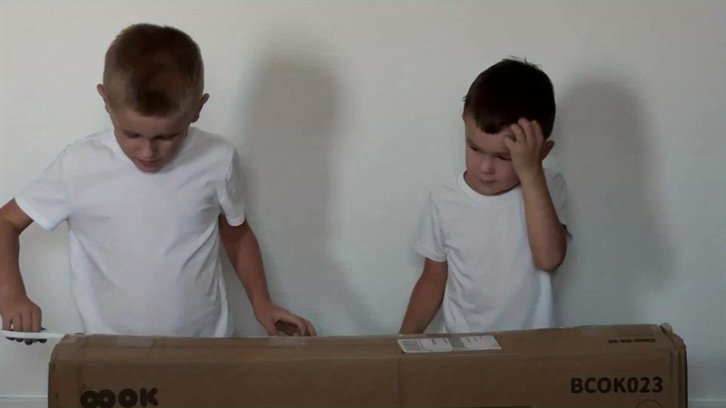 Rubber Wood 5-Compartment Book Shelf, 35.4\