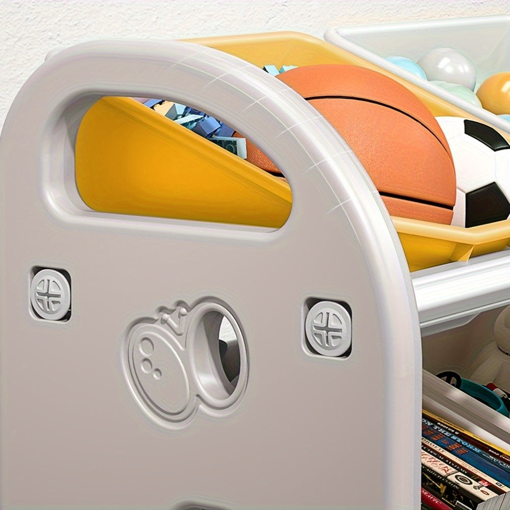 Storage Rack, Open Storage Box, Compartment Classification Storage Basket, Book And Clothing Organizing Box, Large Capacity Shelf Component Storage Cabinet, Multi-layer Classification, Used For Game Room, Bedroom, Living Room